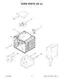 Oven parts (30 in)