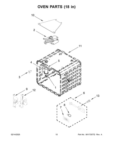 Oven parts (18 in)