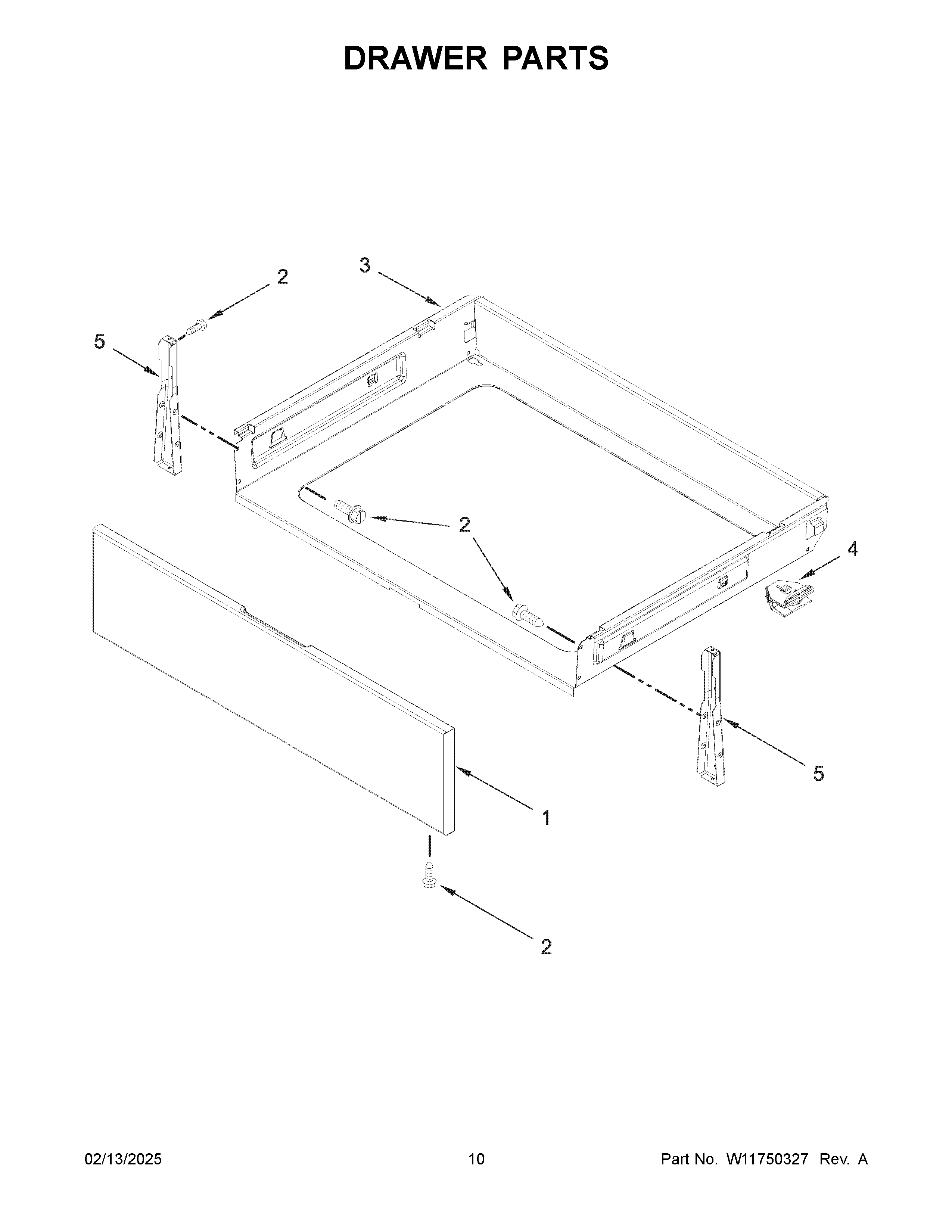 Drawer parts