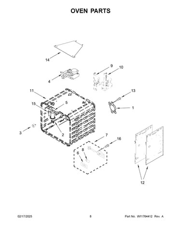 Oven parts
