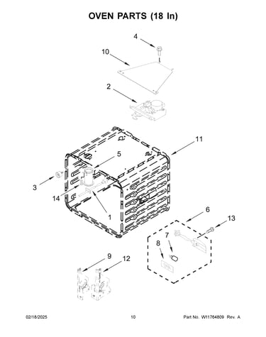 Oven parts (18 in)