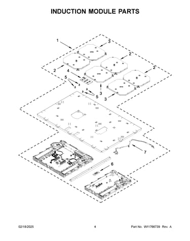 Induction module parts