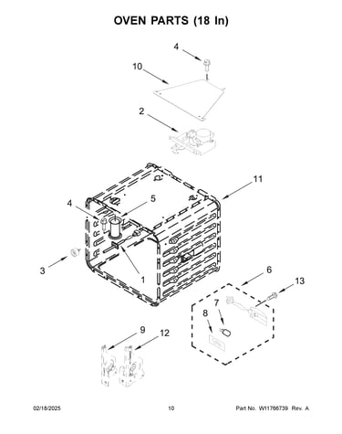 Oven parts (18 in)