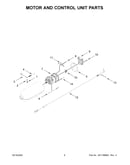 Motor and control unit parts
