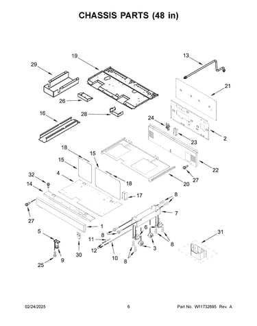 Chassis parts (48 in)