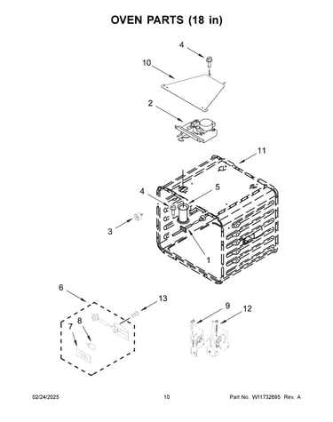 Oven parts (18 in)