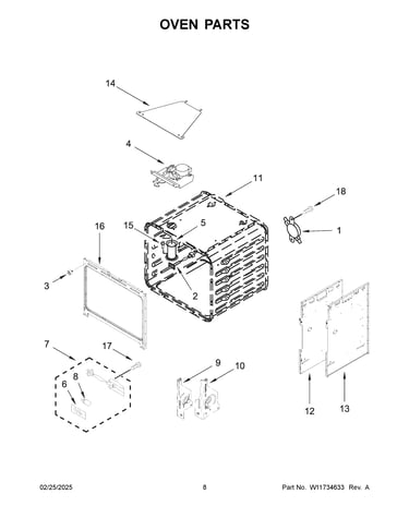 Oven parts
