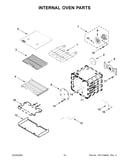 Internal oven parts