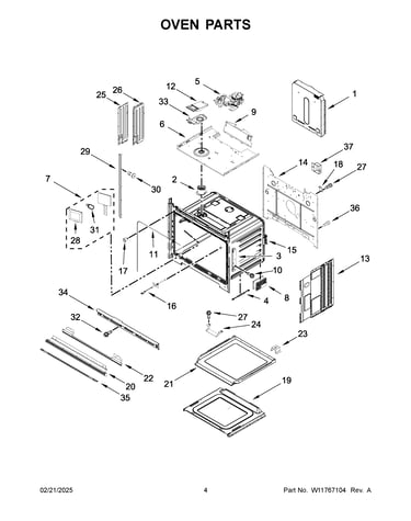Oven parts