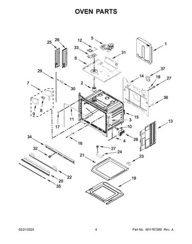 Oven parts