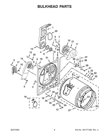 Bulkhead parts