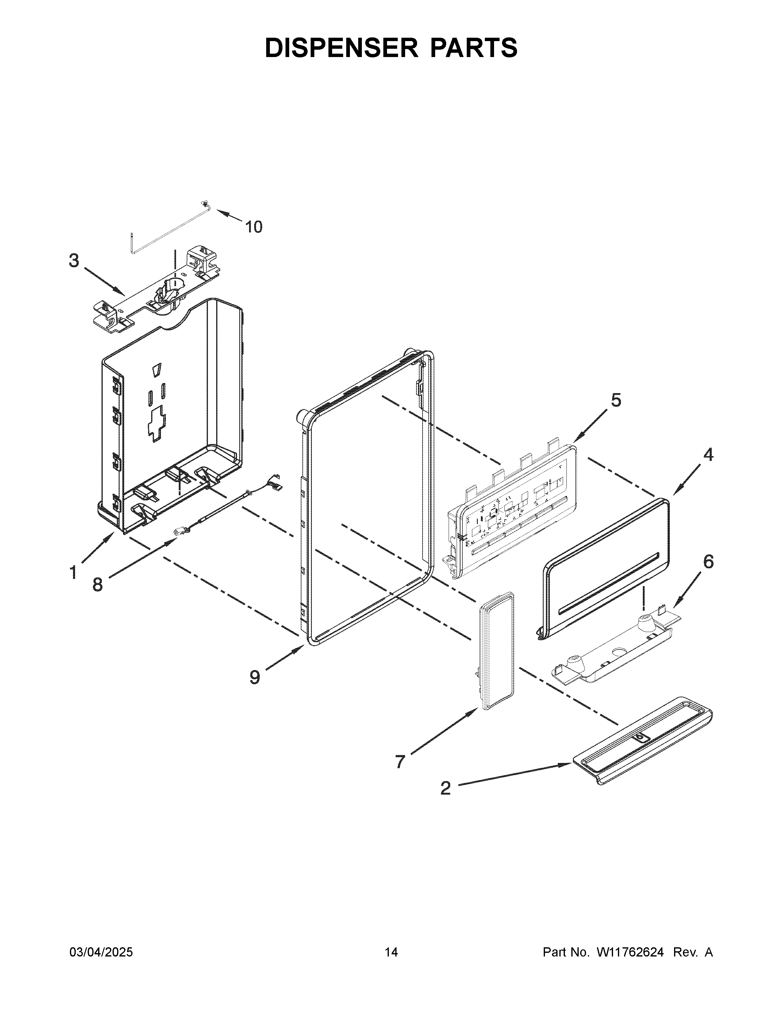 Dispenser parts