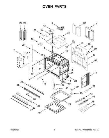 Oven parts