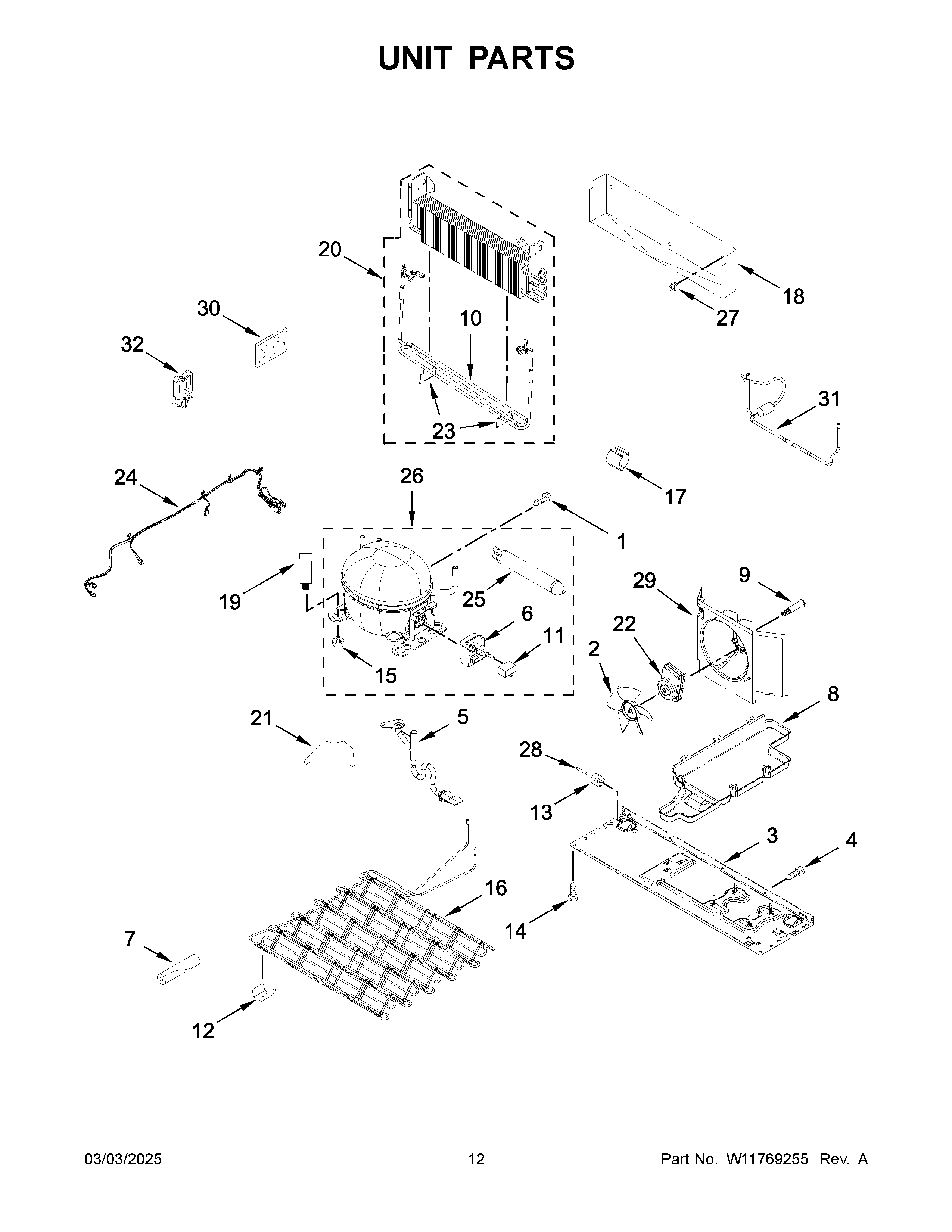 Unit parts