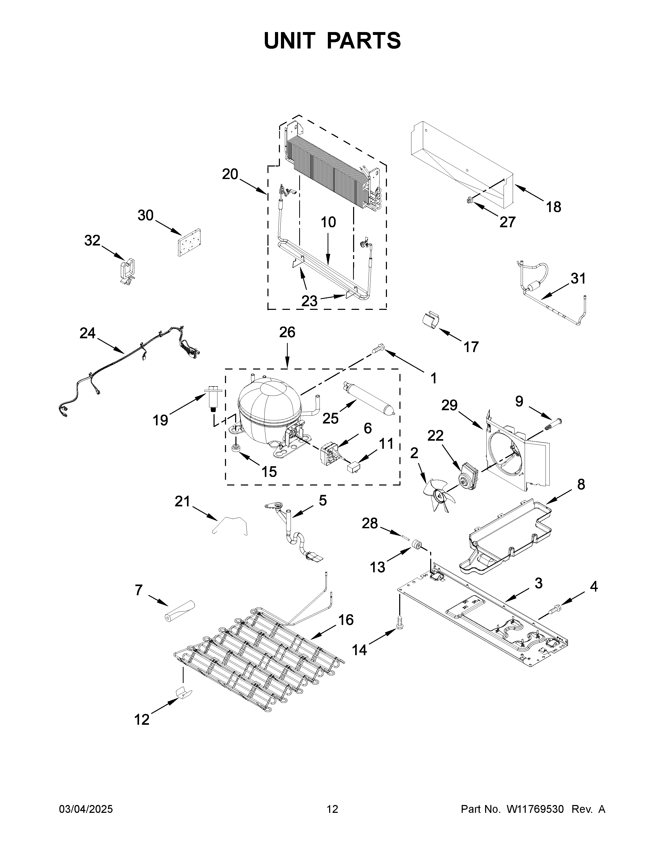 Unit parts