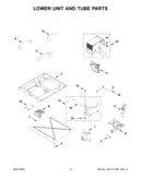 Lower unit and tube parts