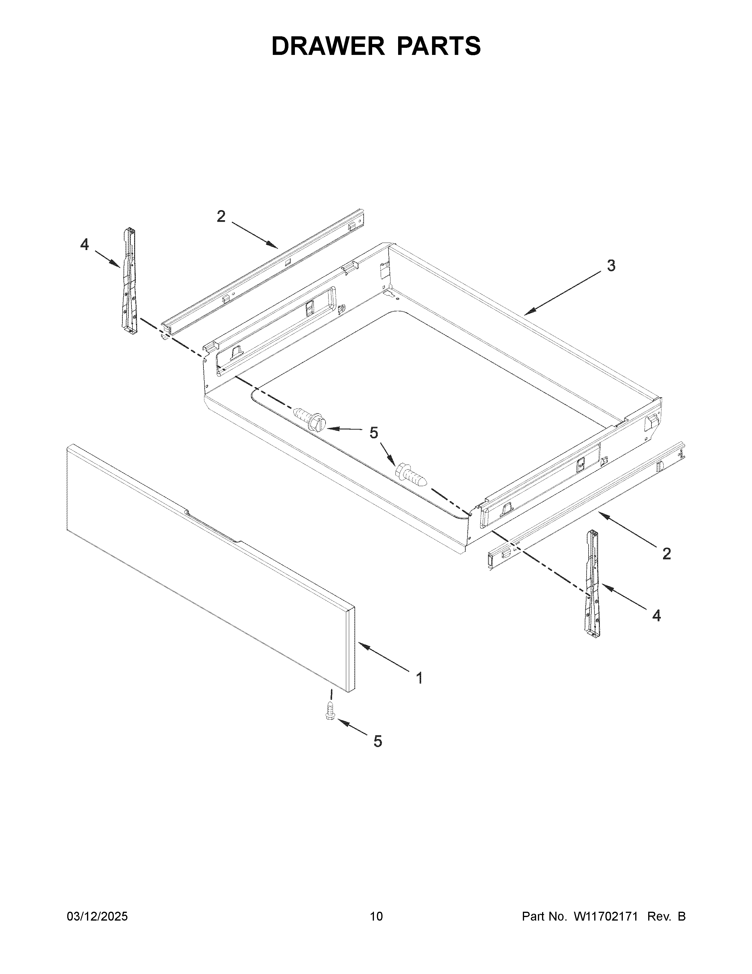Drawer parts