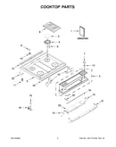 Cooktop parts