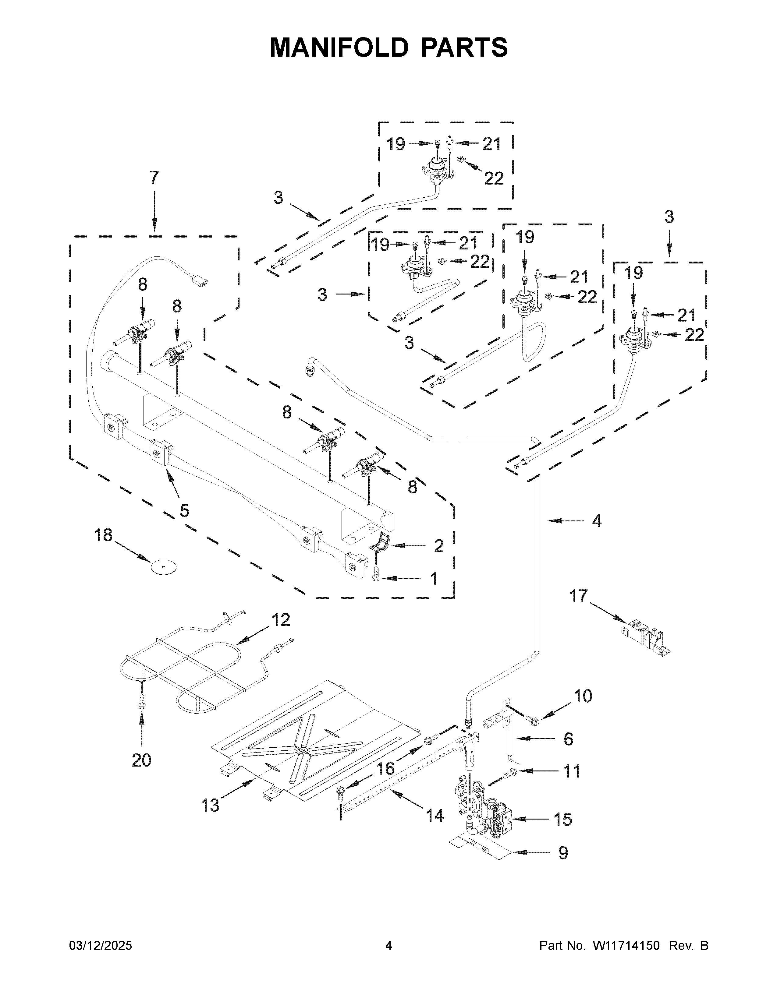 Manifold parts