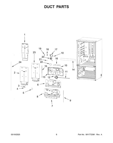 Duct parts
