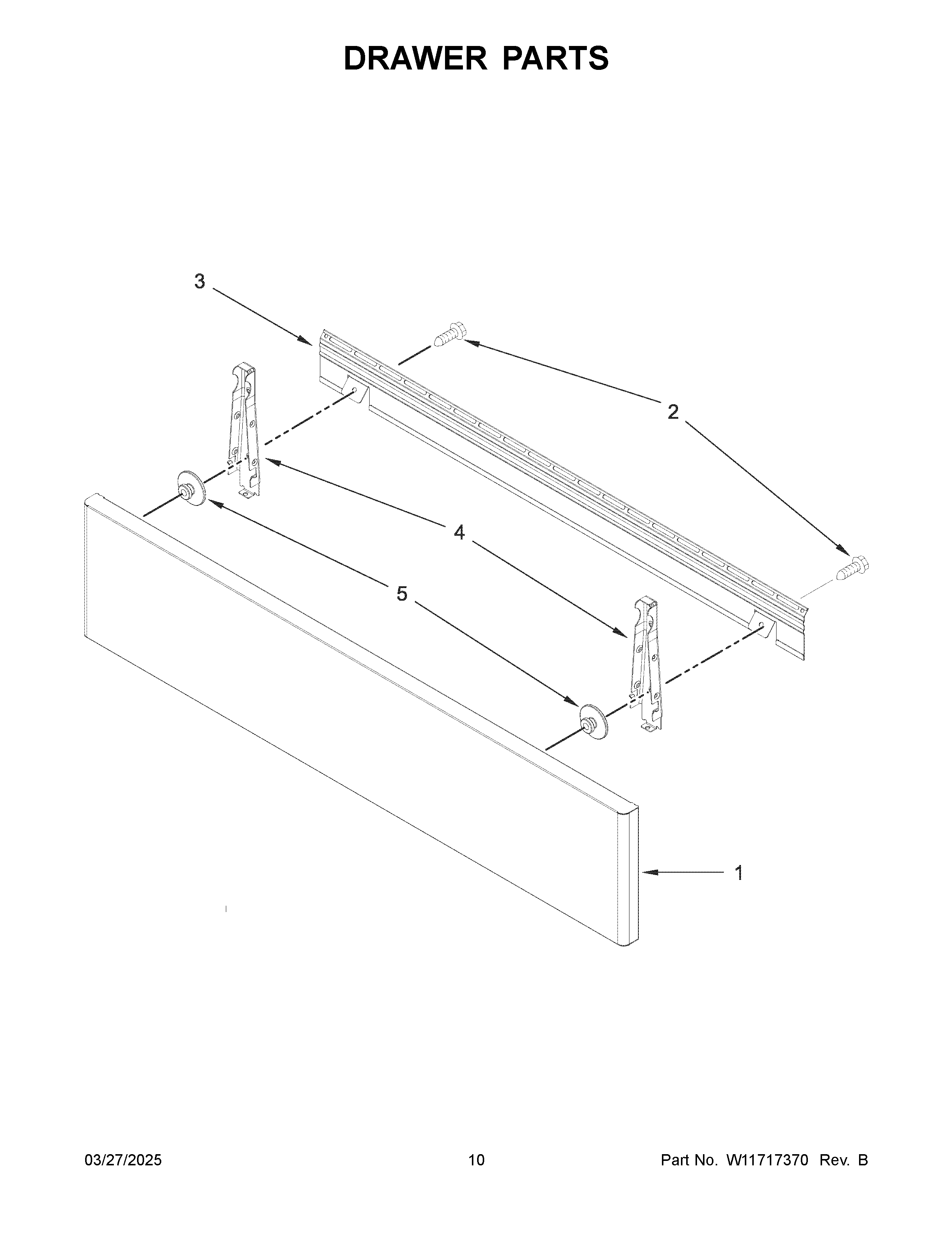 Drawer parts