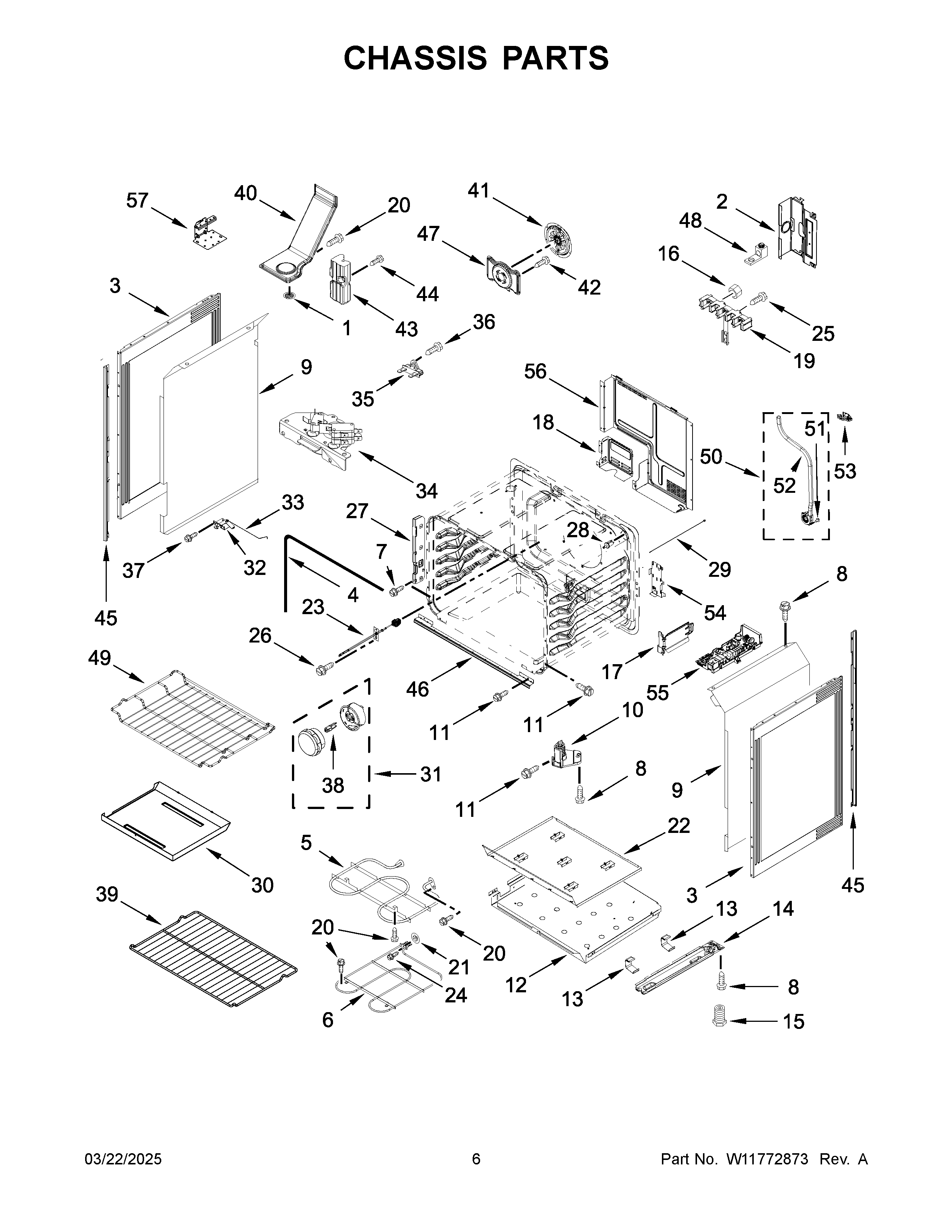 Chassis parts