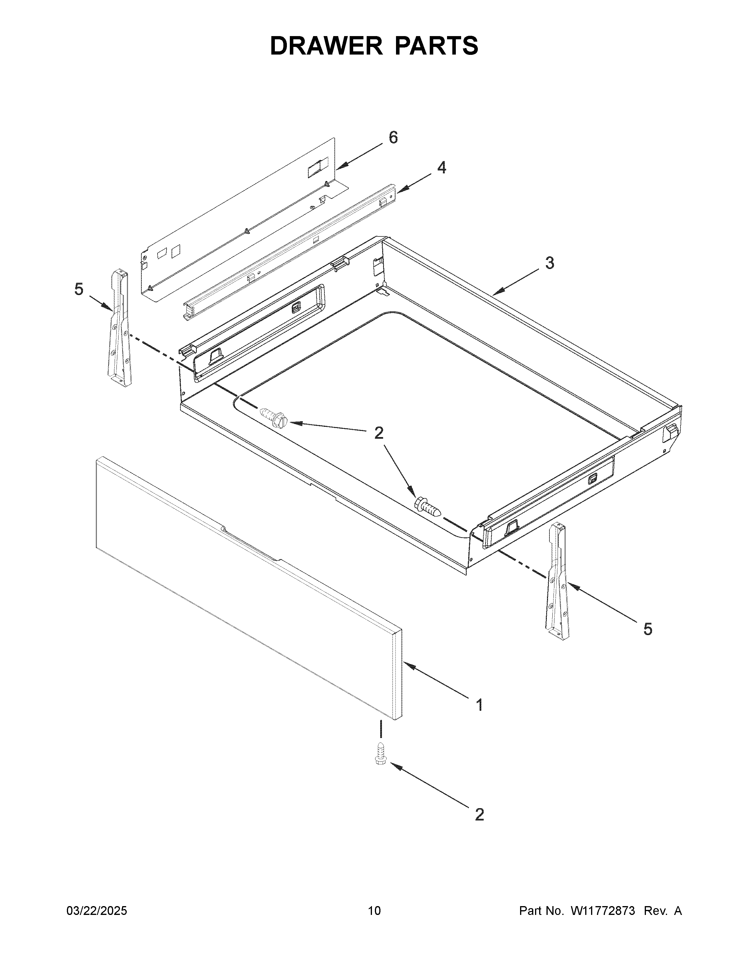 Drawer parts