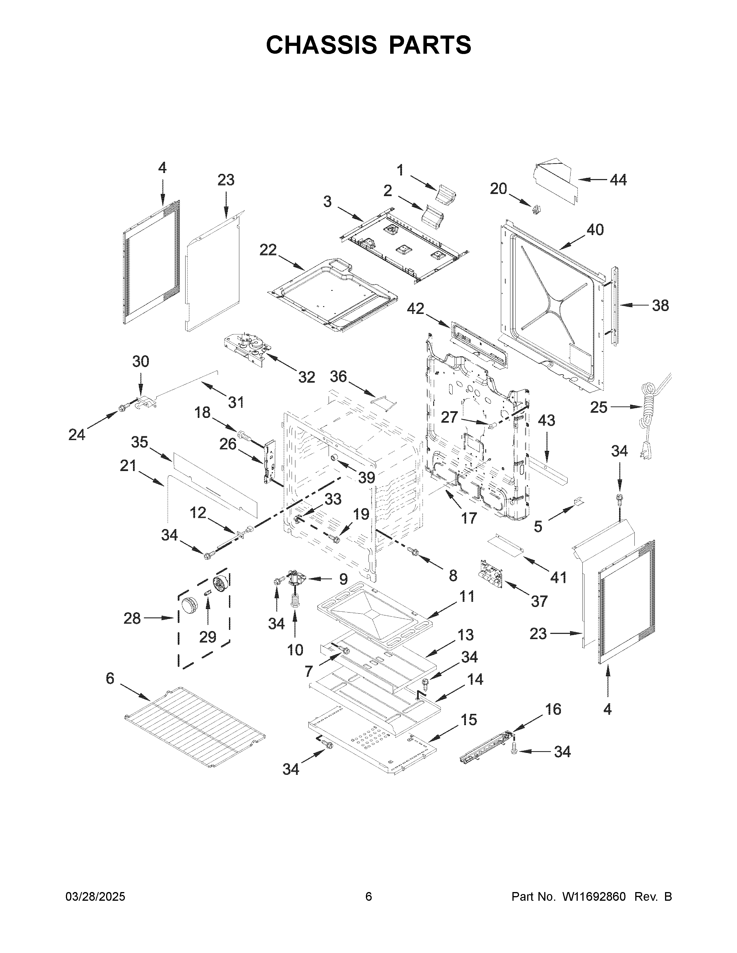 Chassis parts