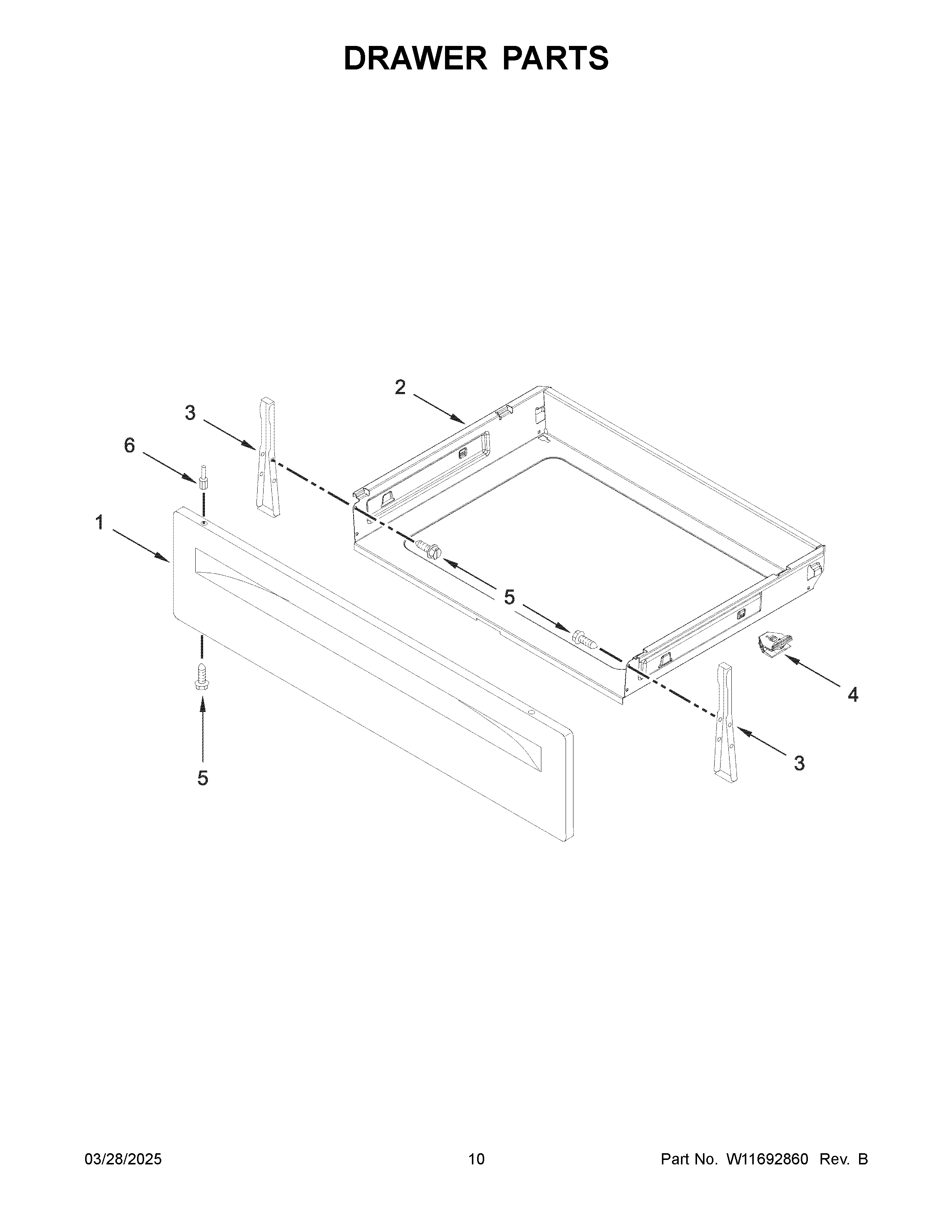Drawer parts