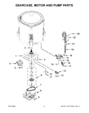 Gearcase, motor and pump parts