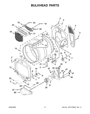 Bulkhead parts