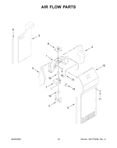 Air flow parts
