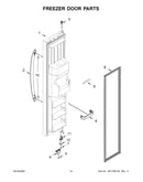 Freezer door parts