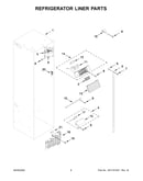 Refrigerator liner parts