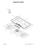 Cooktop parts