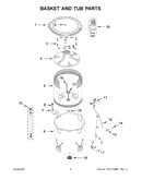 Basket and tub parts