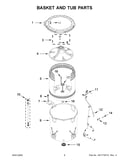 Basket and tub parts