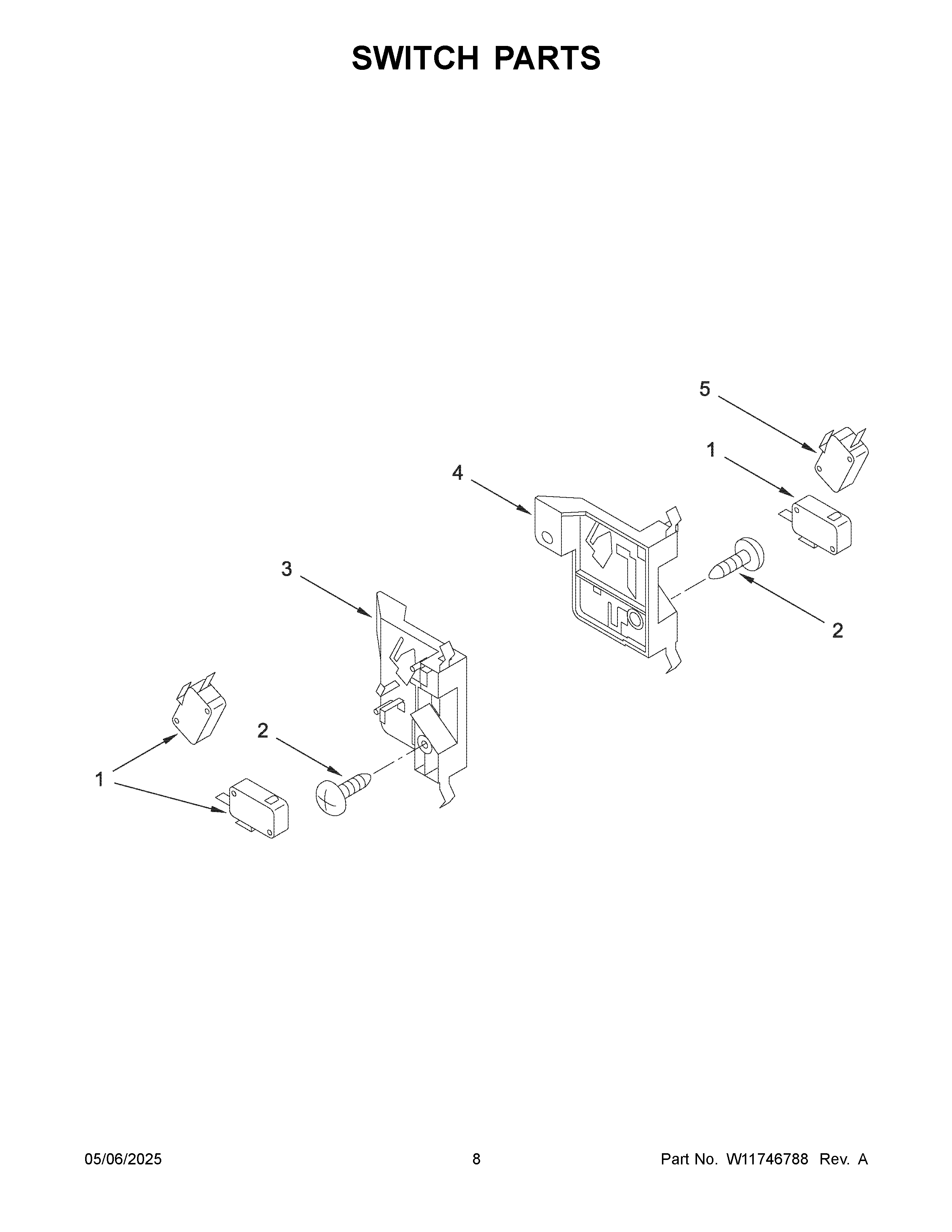 Switch parts