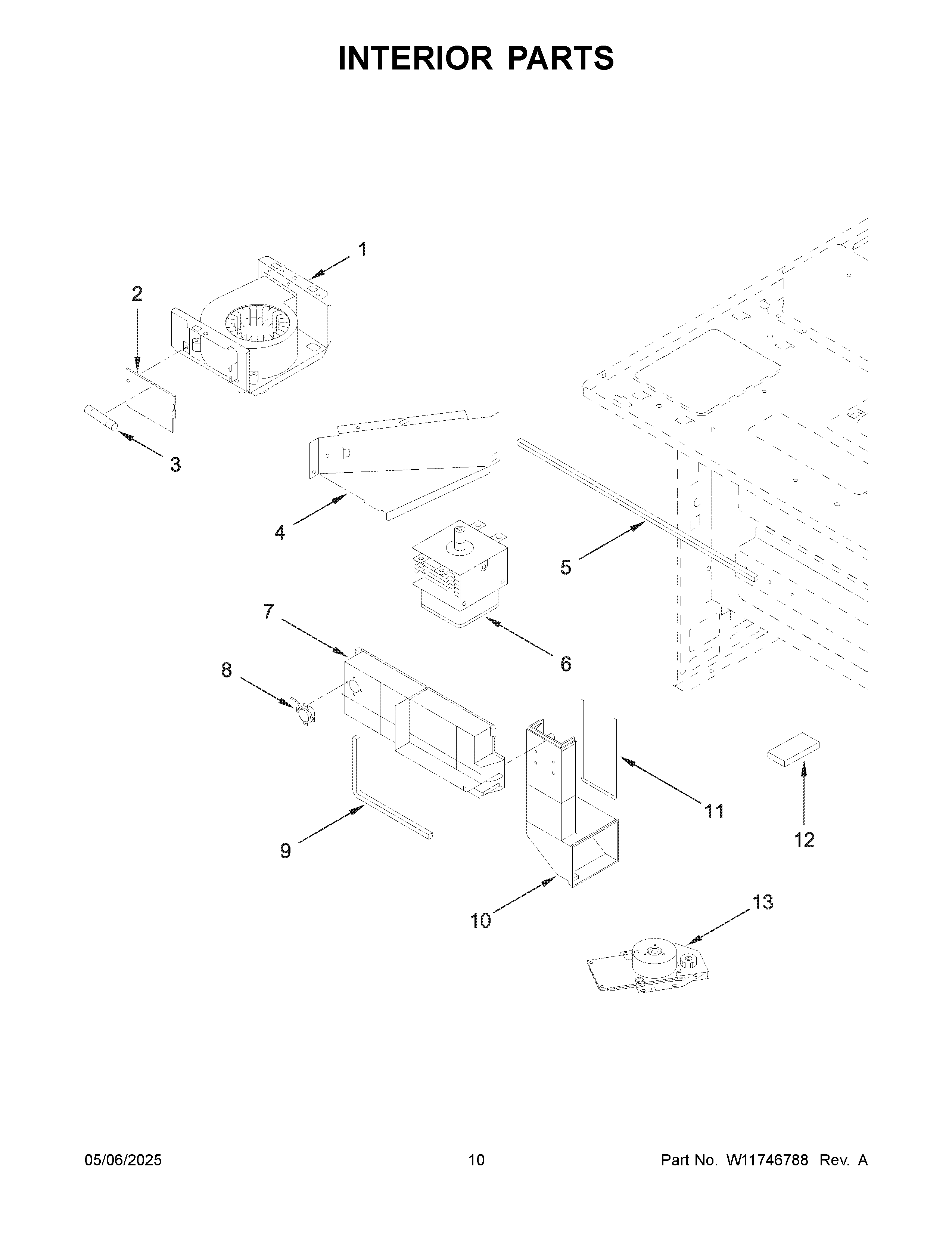 Interior parts