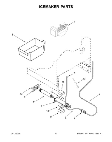Icemaker parts