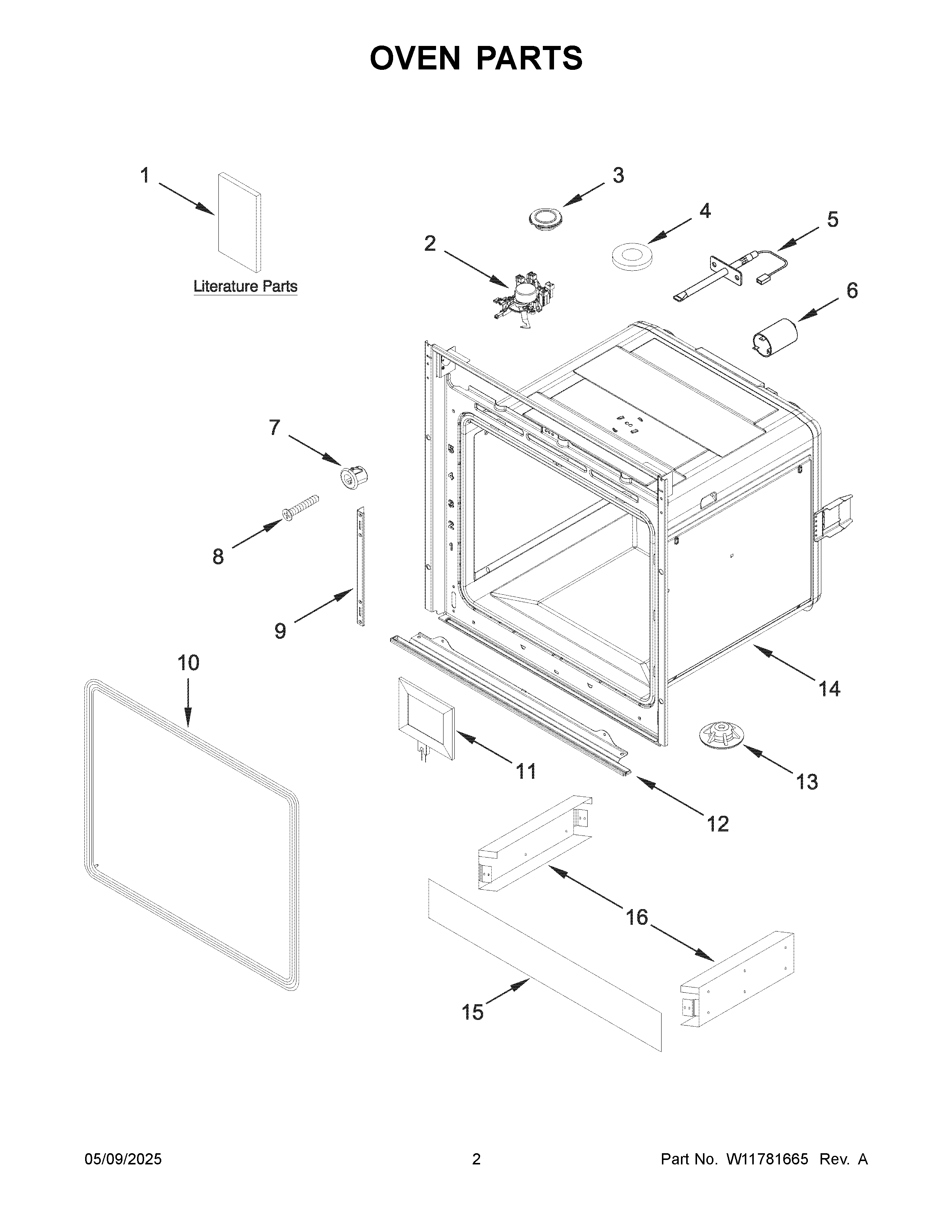 Oven parts