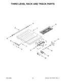 Third level rack and track parts