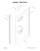 Cabinet trim parts