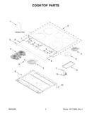 Cooktop parts