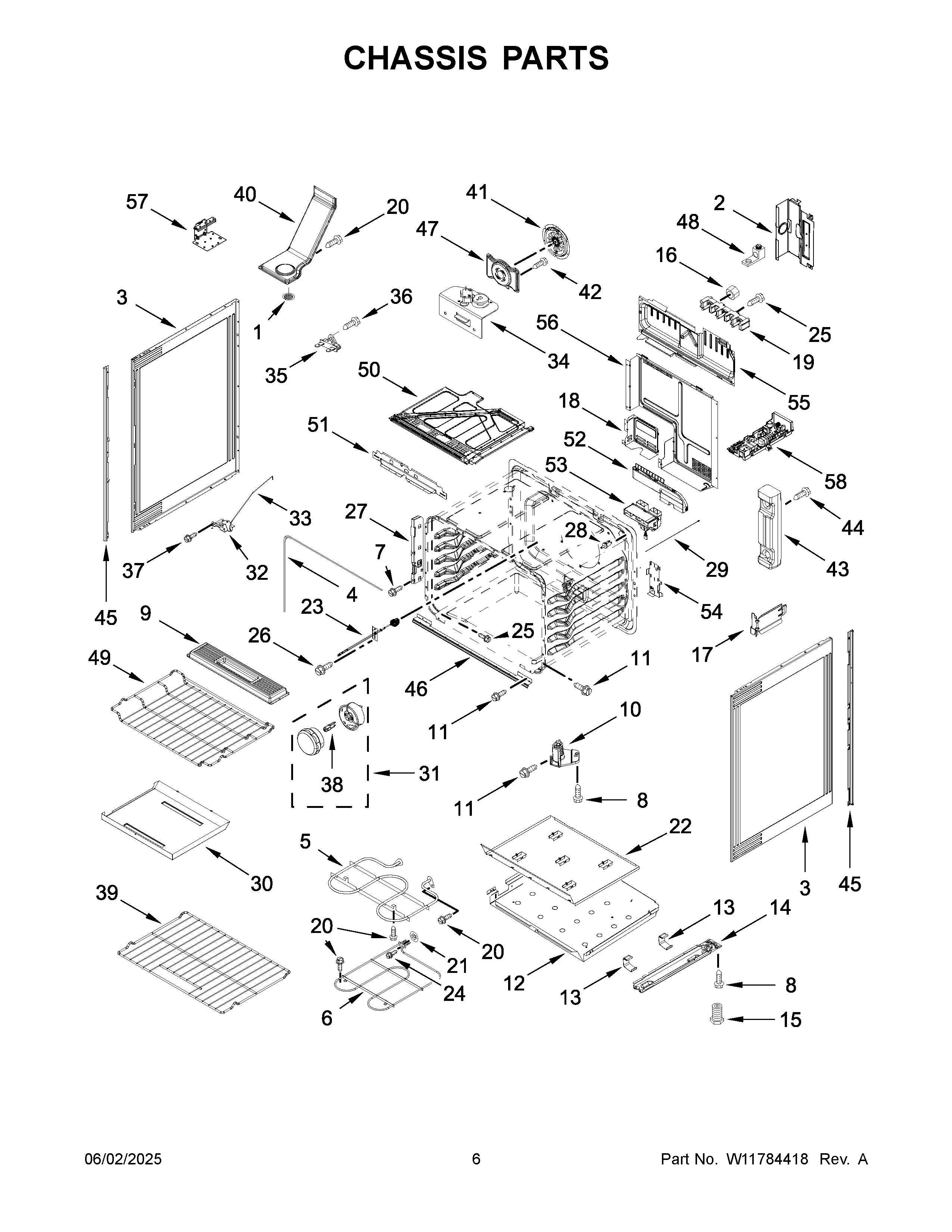 Chassis parts
