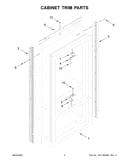 Cabinet trim parts