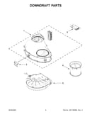 Downdraft parts