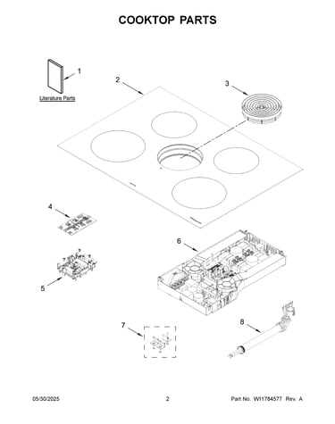Cooktop parts