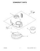 Downdraft parts
