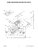 Pump, washarm and motor parts